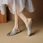 Handcrafted Luxury Leather Women's Shoes with Exquisite Craftsmanship(EcqiH-7835)