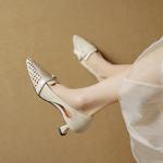 Elegantly Crafted Genuine Leather Women's Shoes(EcqiH-7825)