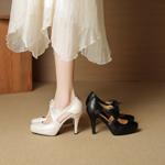 Exquisite Handcrafted Leather Women's Shoes: The Essence of Luxury and Elegance(EcqiHY-7858)