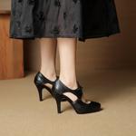 Exquisite Handcrafted Leather Women's Shoes: The Essence of Luxury and Elegance(EcqiHY-7858)