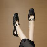 Handcrafted Luxury Leather Women's Shoes, Elegance Defined(EcqiH-7870)