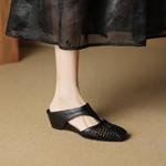 Exquisite Handcrafted Genuine Leather Women's Shoes: Elegance Meets Luxury Quality(EcqiH-7865)
