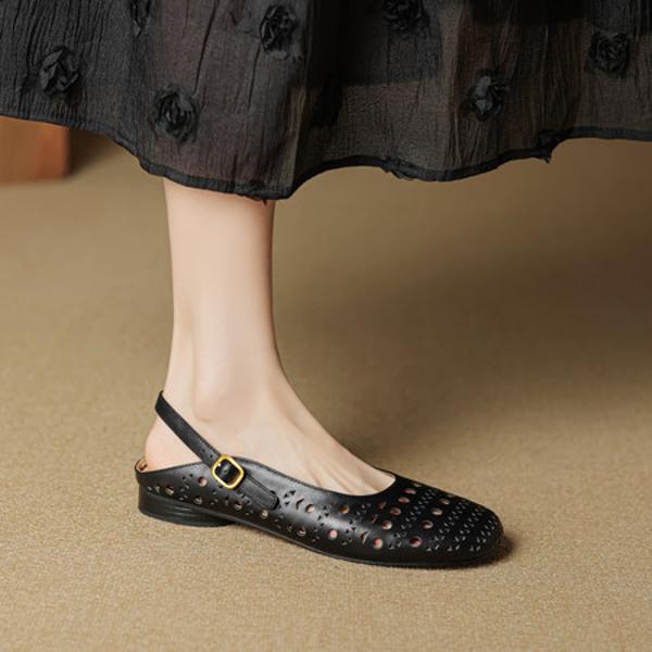 Exquisite Leather Handcrafted Women’s Shoes(EcqiH-7876)