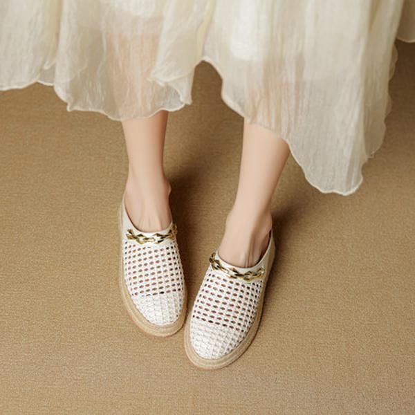 Luxurious Handcrafted Genuine Leather Women’s Shoes for Elegance(EcqiH-7890)