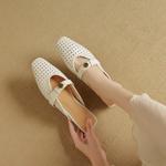 Elevate Elegance: Handcrafted Genuine Leather Women's Shoes of Luxurious Craftsmanship(EcqiH-7889)