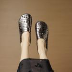 Handcrafted Luxury Leather Shoes for Elegant Women(EcqiHC-7895)