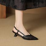 Handcrafted Leather Women's Shoes: Elegance Meets Premium Quality Artistry(EcqiH-7920)