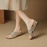 Handcrafted Luxurious Genuine Leather Women's Shoes - Elegance Redefined(EcqiH-7915)