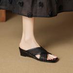 Handcrafted Luxurious Genuine Leather Women's Shoes - Elegance Redefined(EcqiH-7915)