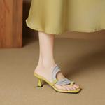 Handcrafted Luxury Leather Women's Shoes: Elegance in Every Detail(EcqiHJ-7906)