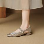 Exquisite Handcrafted Leather Women's Shoes: Embrace Luxury and Elegance(EcqiHL-7935)