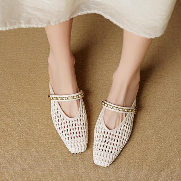 Handcrafted Luxury Leather Women’s Shoes: Elegance in Every Stitch(EcqiHJ-7985)