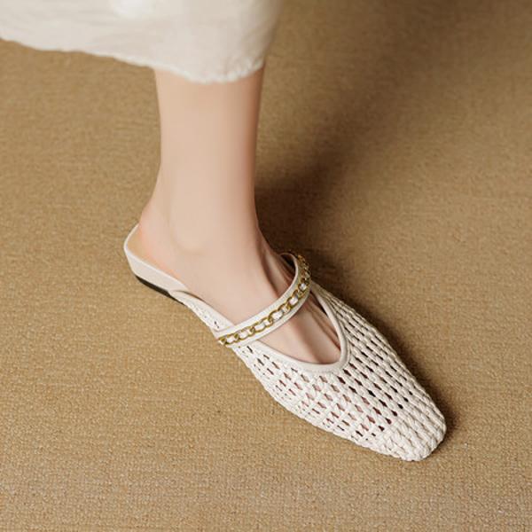 Handcrafted Luxury Leather Women’s Shoes: Elegance in Every Stitch(EcqiHJ-7985)