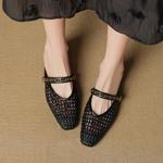 Handcrafted Luxury Leather Women’s Shoes: Elegance in Every Stitch(EcqiHJ-7985)