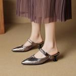 Handcrafted Genuine Leather Women's Shoes: Elegant Luxury with Superior Craftsmanship(EcqiHC-7970)