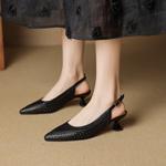 Handcrafted Luxury Leather Women’s Shoes: Elegance in Every Step(EcqiH-7972)