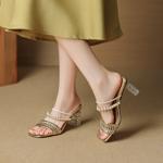 Handcrafted Genuine Leather Women's Shoes: Elegance, Quality & Luxury Unleashed(EcqiHY-7968)