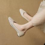 Elegant Handcrafted Genuine Leather Women's Shoes(EcqiHL-7939)