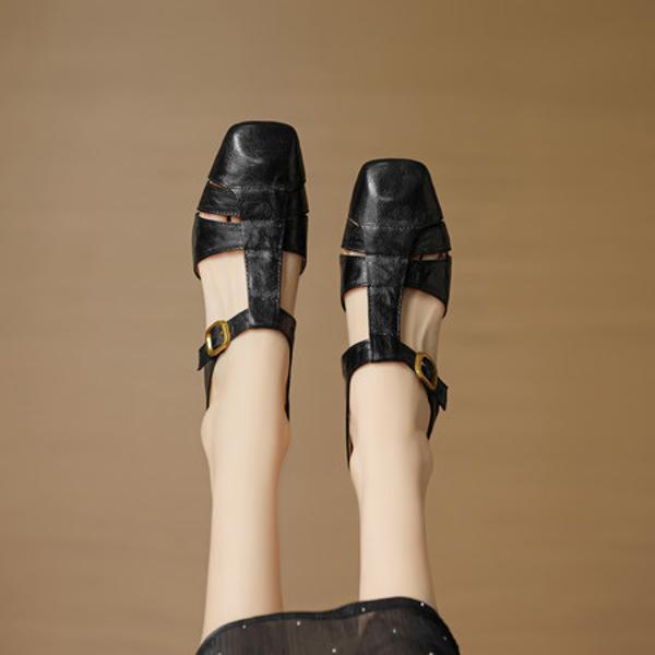 Elegant Handmade Genuine Leather Women's Shoes(EcqiH-7963)