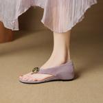 Handcrafted Luxury Genuine Leather Women’s Shoes for Timeless Elegance(EcqiHC-7956)