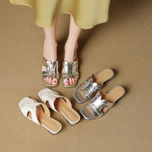 Elegantly Crafted Luxury Leather Handmade Women's Shoes of Exquisite Quality(EcqiH-7958)