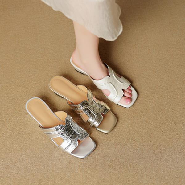 Elegantly Crafted Luxury Leather Handmade Women's Shoes of Exquisite Quality(EcqiH-7958)