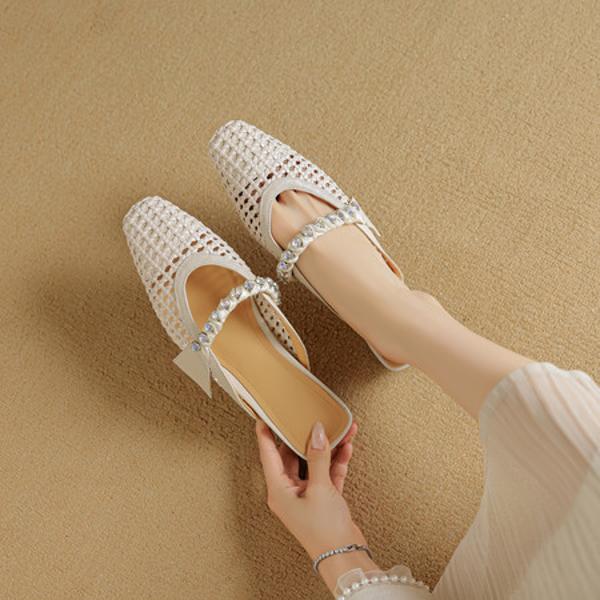 Handcrafted Genuine Leather Women's Shoes: Elegance Redefined(EcqiH-7998)