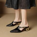 Handcrafted Luxury Leather Women's Shoes - Exquisite Quality & Elegance(EcqiHL-7950)