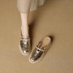 Luxury Genuine Leather Handmade Women's Shoes(EcqiH-7996)