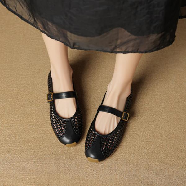 Exquisite Handcrafted Leather Women's Shoes: Luxury, Quality, Elegance(EcqiHJ-7999)