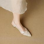 Handcrafted Luxury Leather Women's Shoes: Elegance in Every Detail(EcqiH-7995)