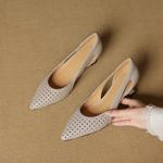 Exquisite Handcrafted Leather Women's Shoes: Luxury, Quality, and Elegance(EcqiH-7990)