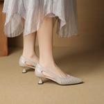 Exquisite Handcrafted Leather Women's Shoes: Luxury, Quality, and Elegance(EcqiH-7990)