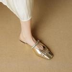 Exquisite Handmade Genuine Leather Women's Shoes for Luxurious Elegance(EcqiH-8002)