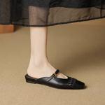 Exquisite Handmade Genuine Leather Women's Shoes for Luxurious Elegance(EcqiH-8002)