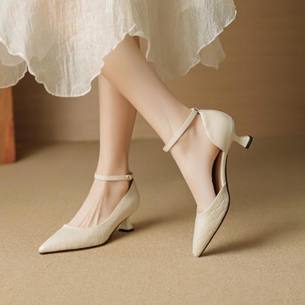 Exquisite Handcrafted Leather Women’s Shoes: Luxury & Elegance(EcqiH-7927)