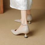 Exquisite Handcrafted Leather Women’s Shoes: Luxury & Elegance(EcqiH-7927)