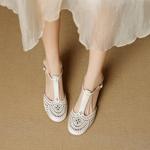 Luxurious Handcrafted Leather Women's Shoes: Exquisite Craftsmanship and Elegance(EcqiH-8008)