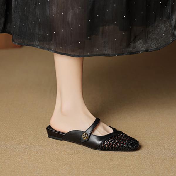 Handcrafted Luxury Leather Women's Shoes - Elegance Redefined(EcqiH-8015)