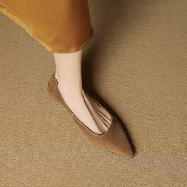 Handcrafted Luxury Leather Women's Shoes with Exquisite Elegance(EcqiHC-8026)