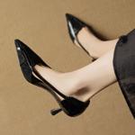 Handcrafted Luxury Leather Women's Shoes for Elegance(EcqiHC-8025)