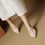 Handcrafted Luxury Leather Women's Shoes(EcqiH-8020)