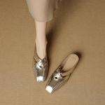 Exquisite Handcrafted Leather Women's Shoes: A Touch of Luxury and Elegance(EcqiH-8038)