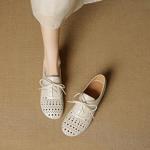 Handcrafted Genuine Leather Women's Shoes: Exquisite Quality & Timeless Elegance(EcqiH-8055)