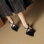 Elegant Handcrafted Genuine Leather Women's Shoes(EcqiHL-8049)