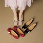 Luxury Handcrafted Leather Shoes for Elegant Women(EcqiHY-8050)