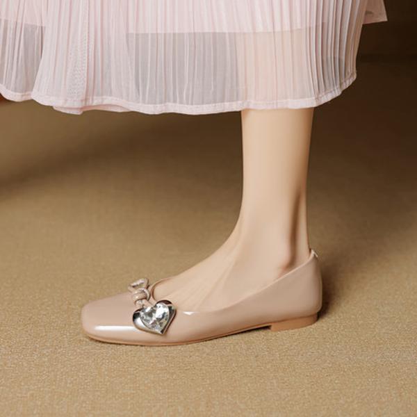 Luxury Handcrafted Leather Shoes for Elegant Women(EcqiHY-8050)