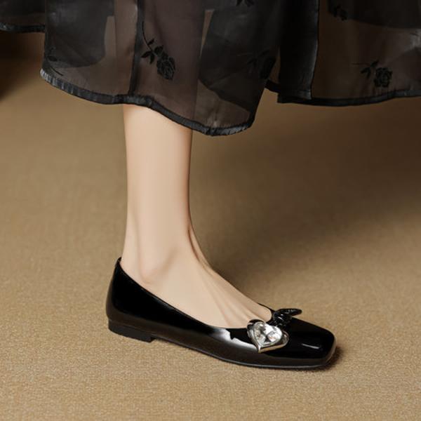 Luxury Handcrafted Leather Shoes for Elegant Women(EcqiHY-8050)