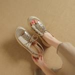 Luxury Handcrafted Leather Women's Shoes Elegance(EcqiH-8062)