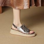 Luxury Handcrafted Leather Women's Shoes Elegance(EcqiH-8062)